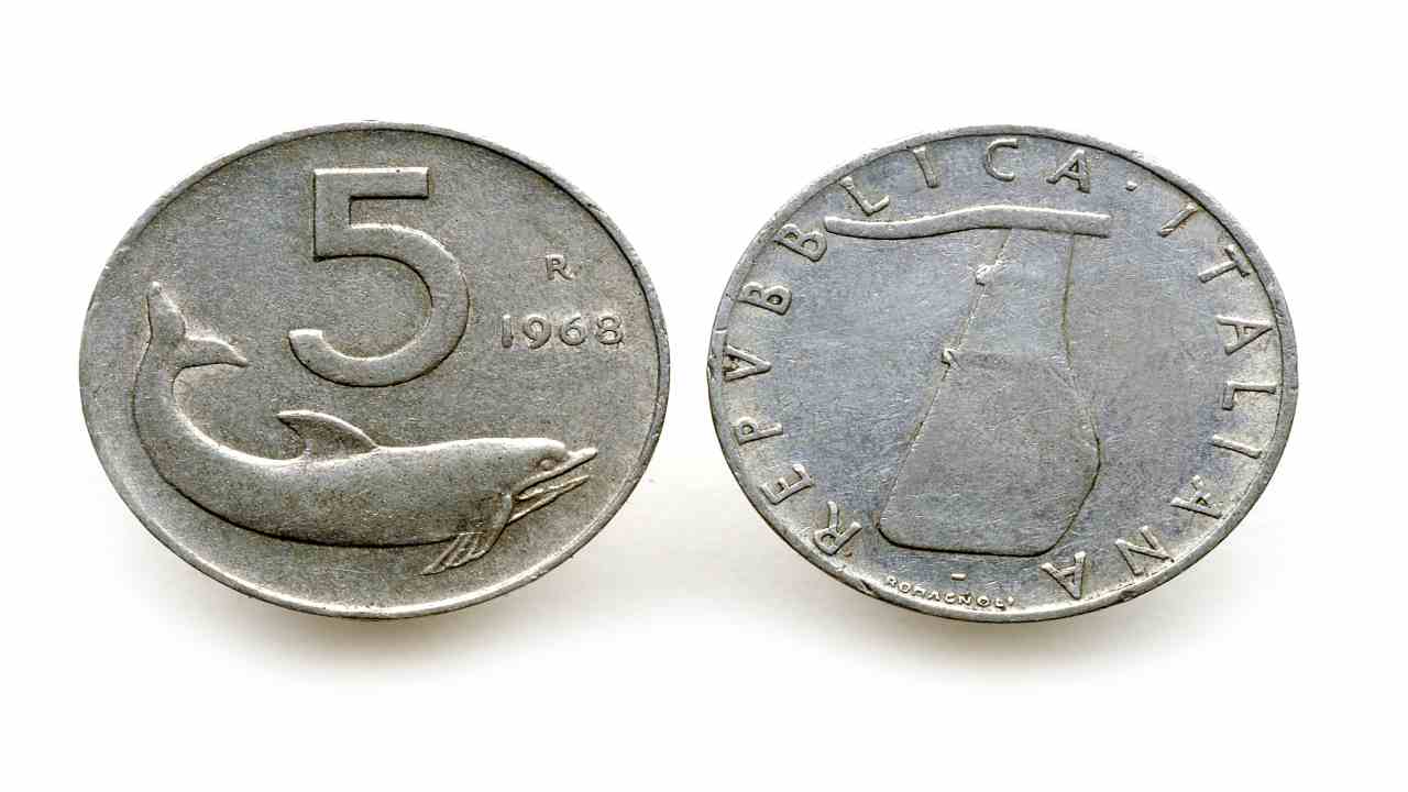 5 lire Delfino