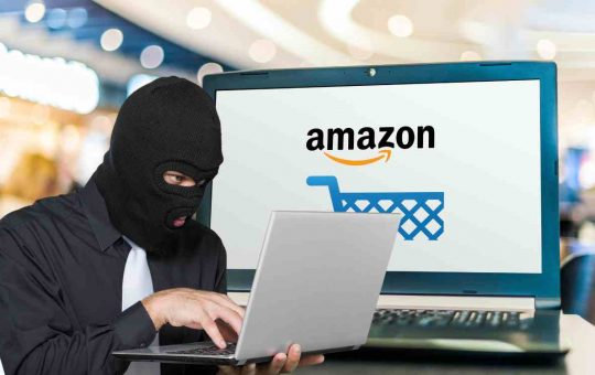 truffa su Amazon: non aprire l'email, rubano l'identita per effettuare acquisti