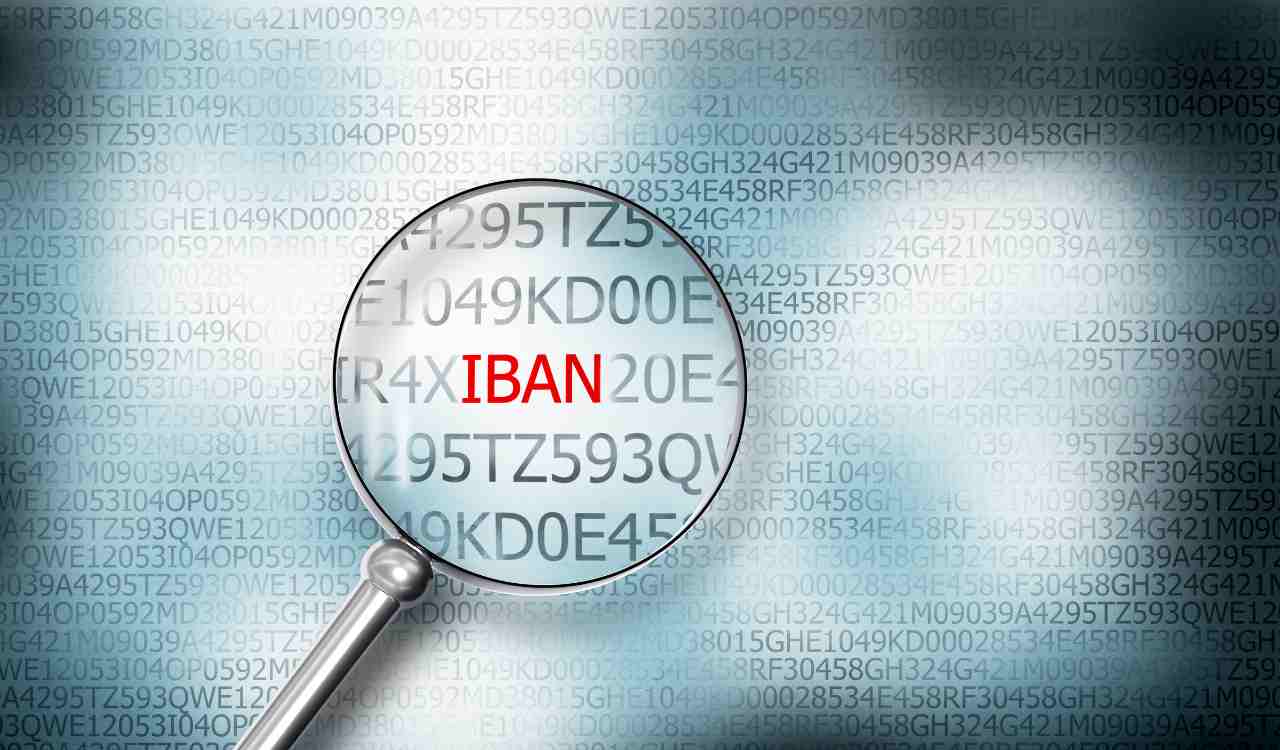 Cosa si rischia a dare il codice IBAN