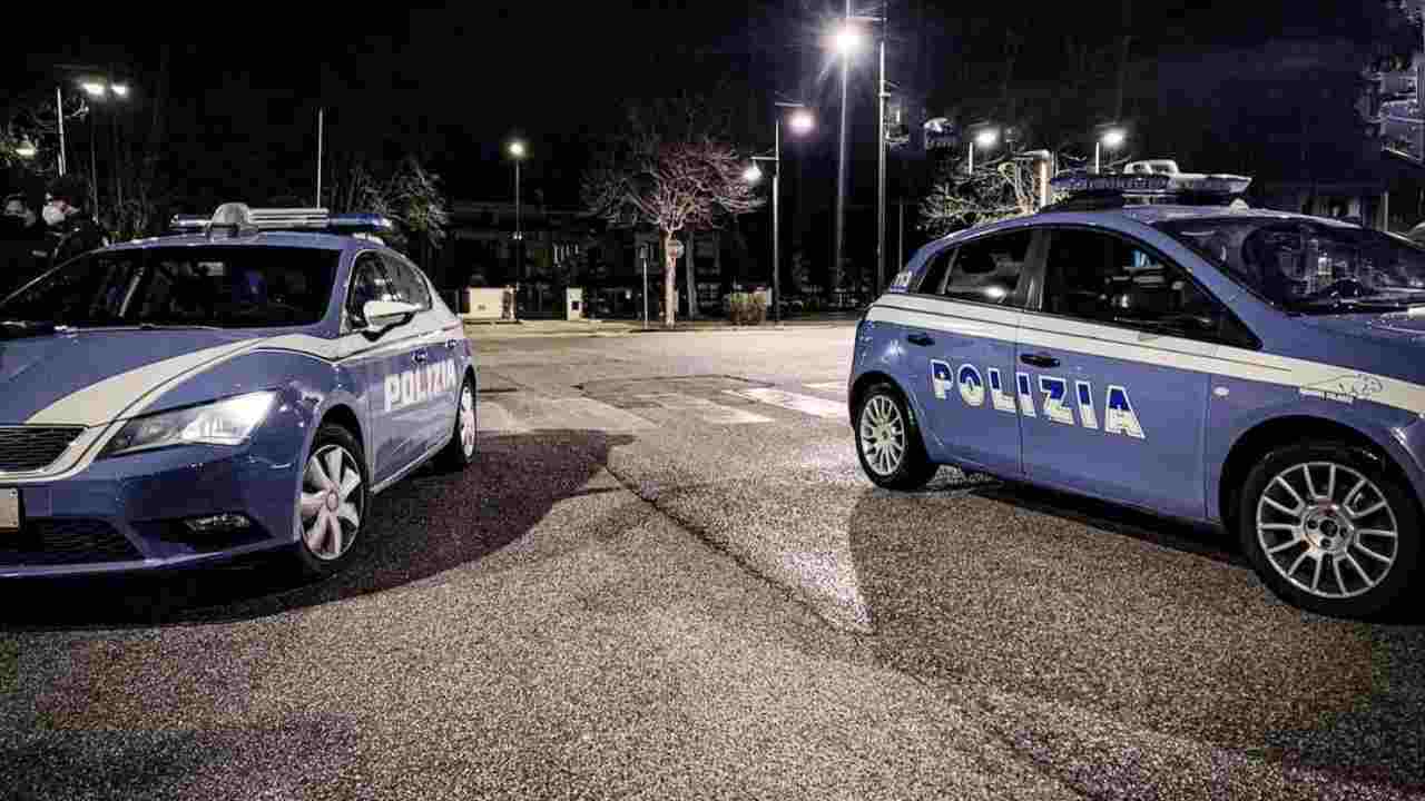 posto di blocco polizia