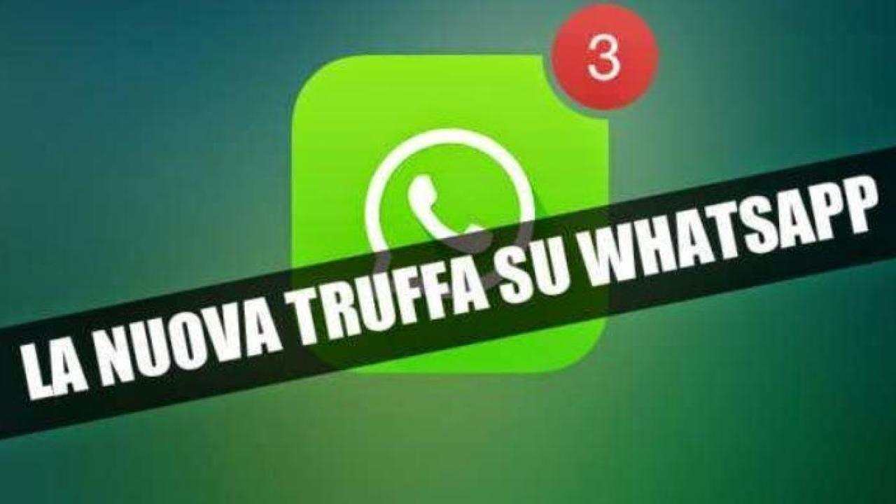 truffa whatsapp